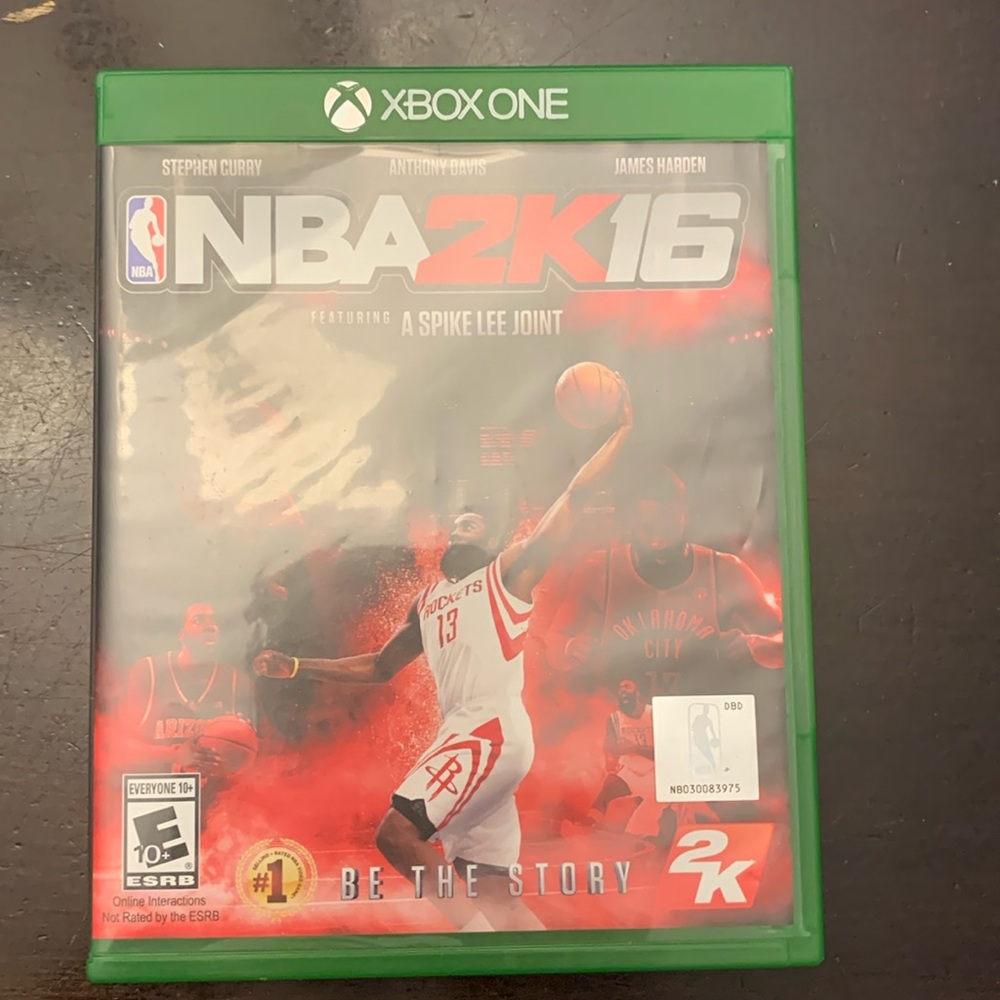 Xbox One NBA 2K 16, 17 & 18